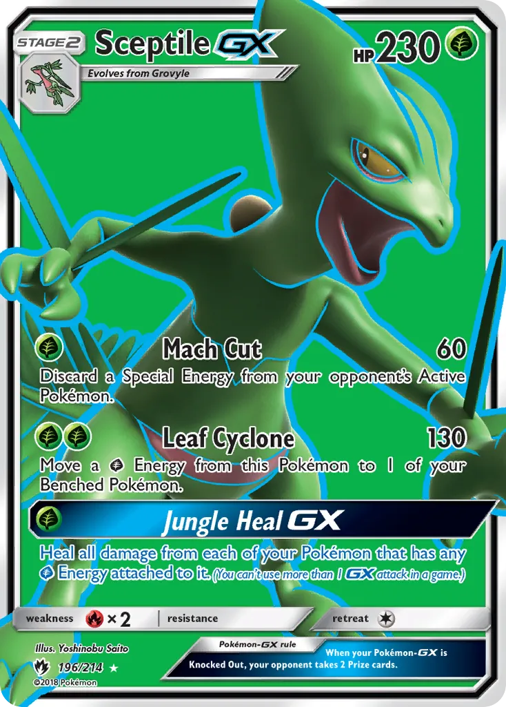 Sceptile-GX card image