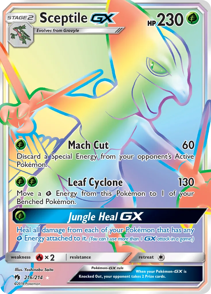 Sceptile-GX card image