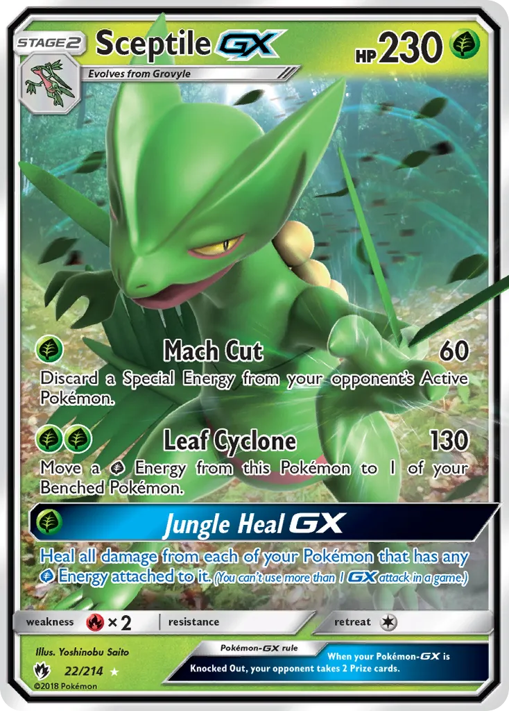 Sceptile-GX card image