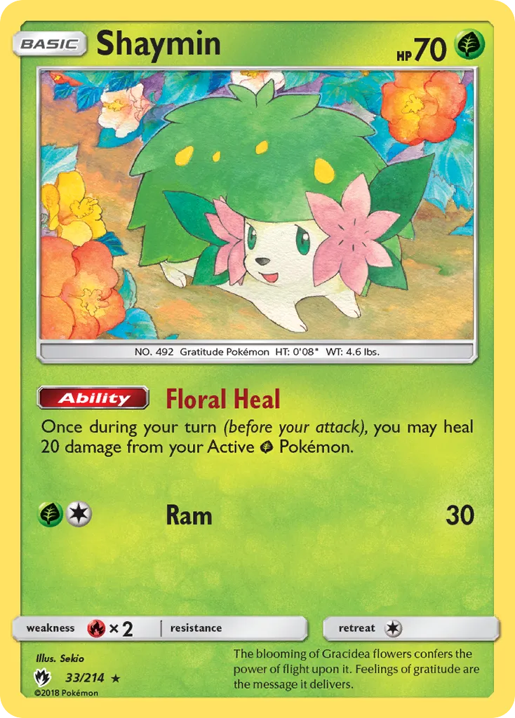 Shaymin card image