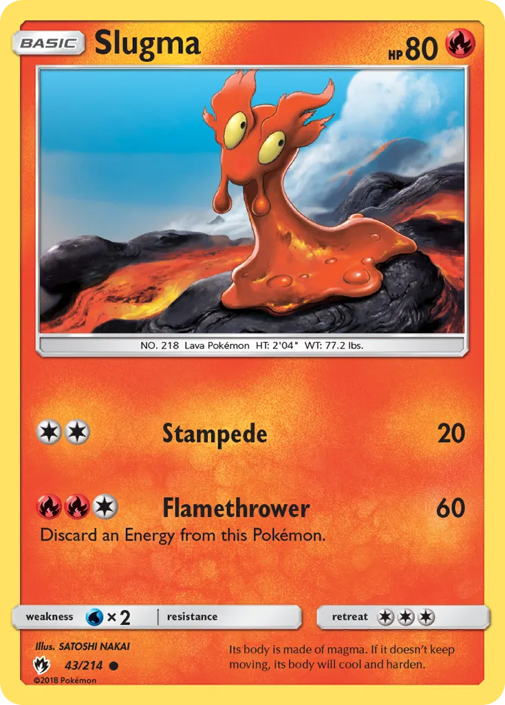 Slugma card image
