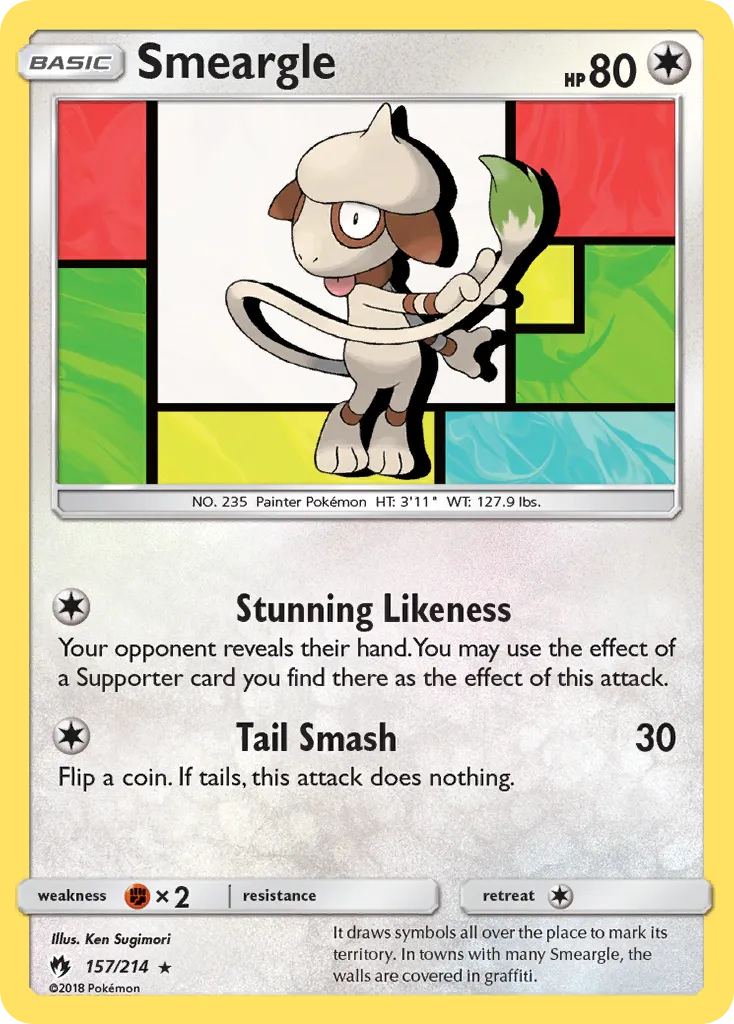 Smeargle card image
