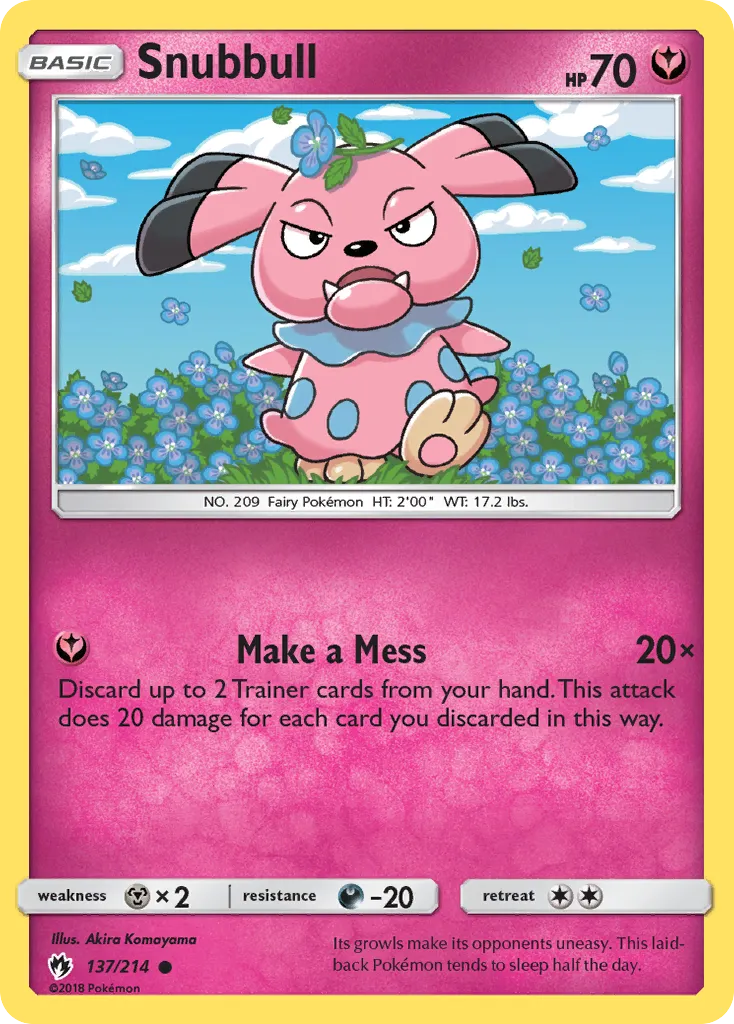 Snubbull card image