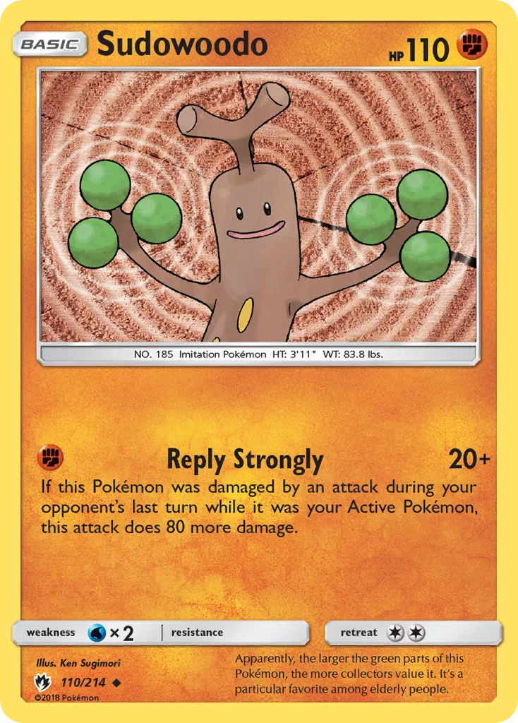 Sudowoodo card image