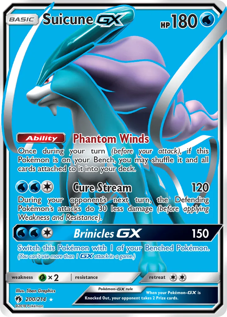 Suicune-GX card image