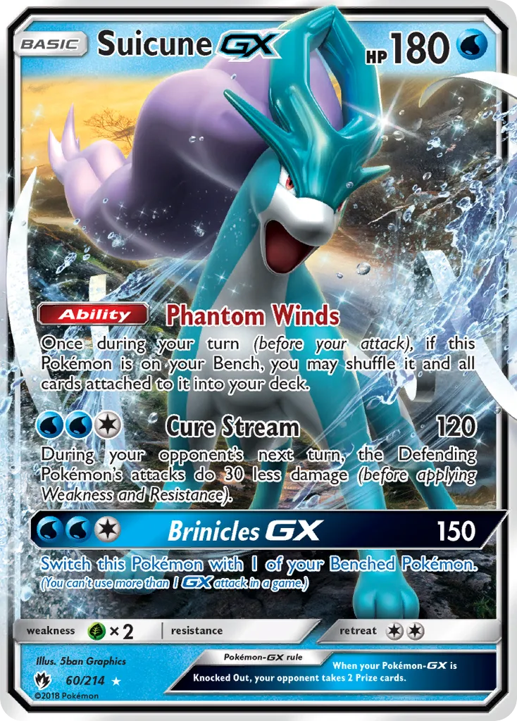 Suicune-GX card image