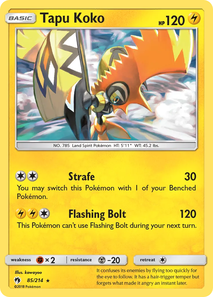 Tapu Koko card image