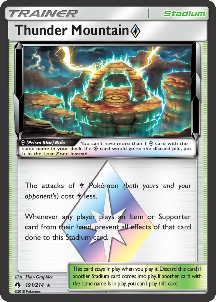 Thunder Mountain Prism Star card image