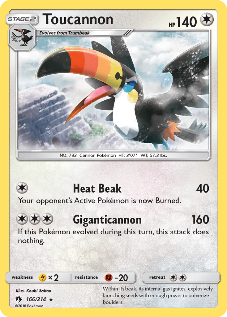 Toucannon card image