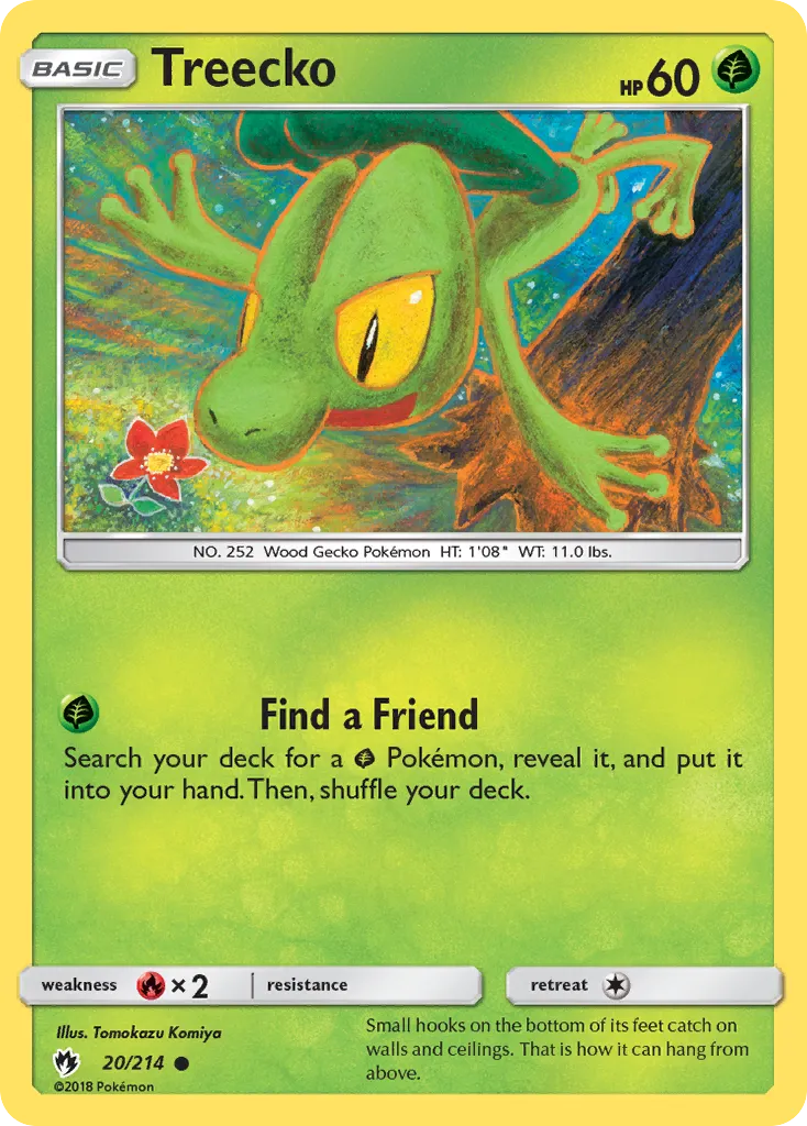 Treecko card image