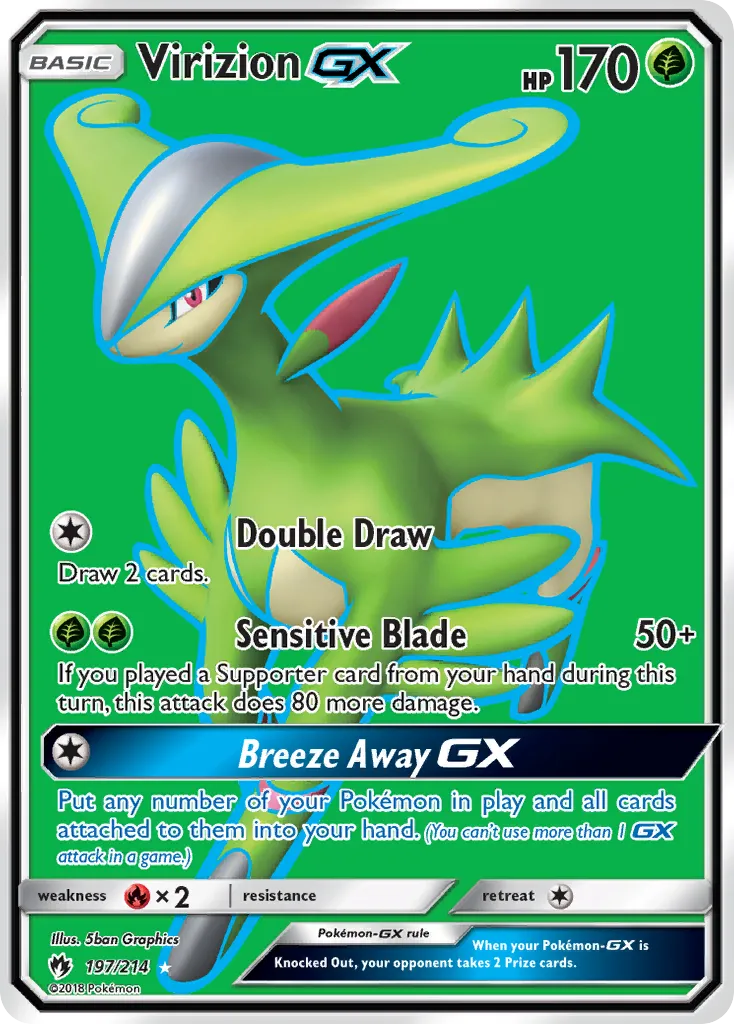 Virizion-GX card image