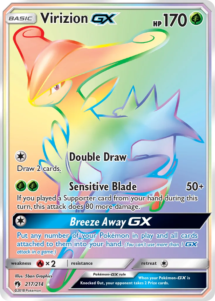 Virizion-GX card image