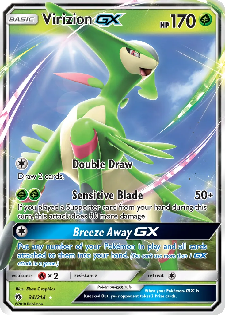 Virizion-GX card image