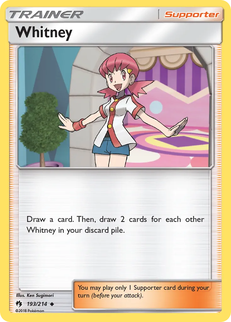 Whitney card image