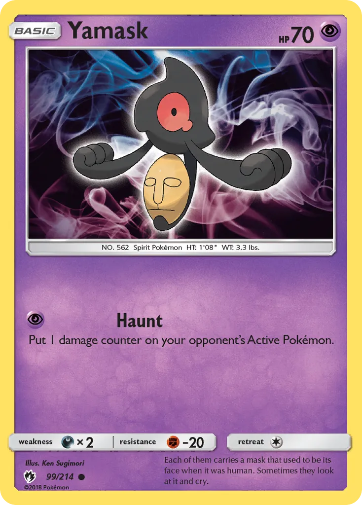 Yamask card image
