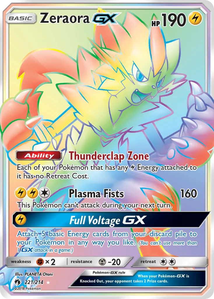 Zeraora-GX card image