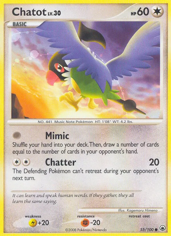 Chatot card image