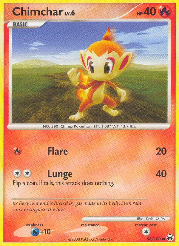 Chimchar card image