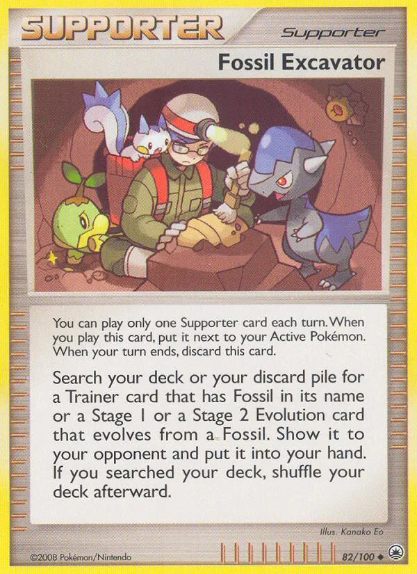 Fossil Excavator card image