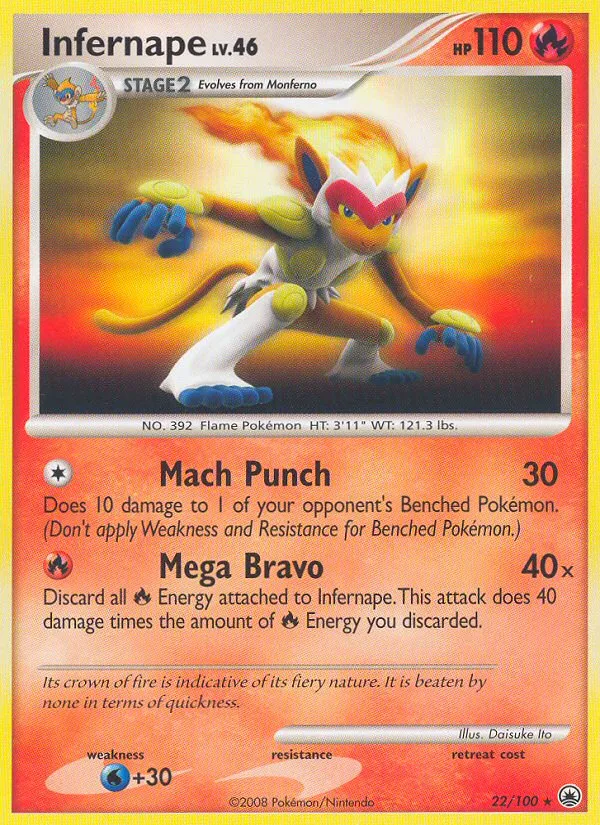 Infernape card image