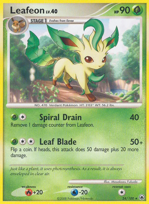 Leafeon card image
