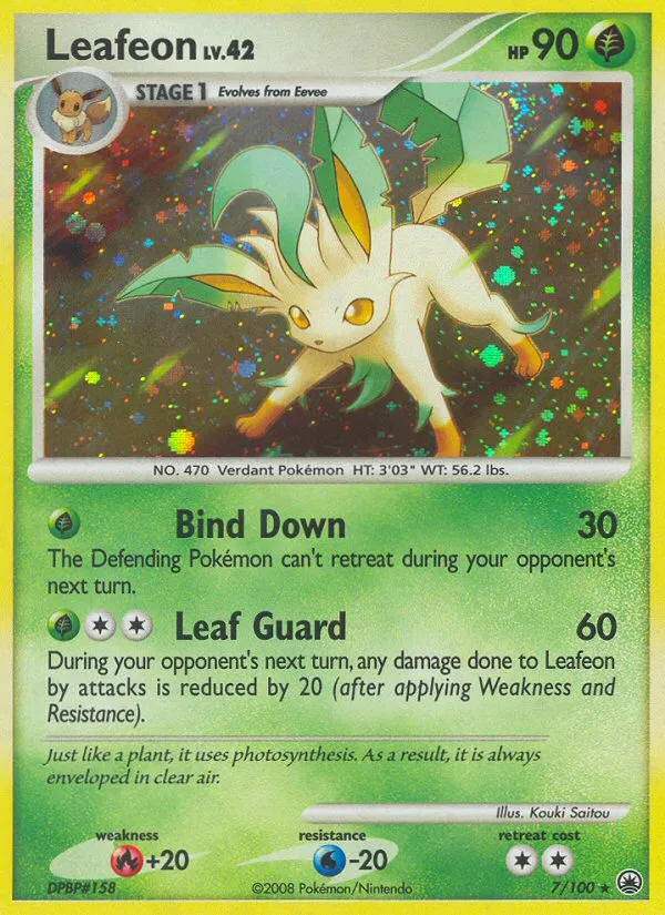 Leafeon #7 card image