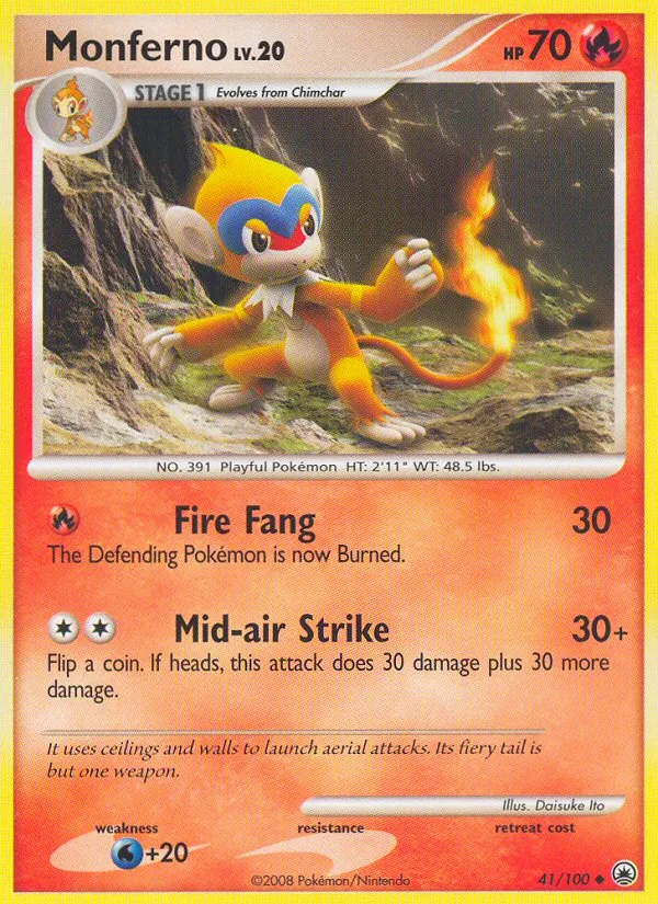 Monferno card image
