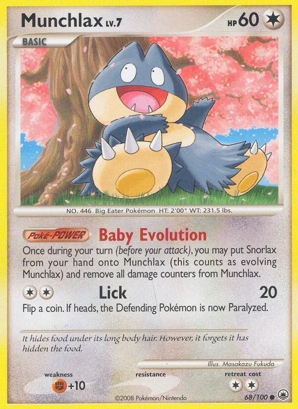 Munchlax card image