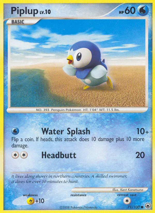 Piplup card image
