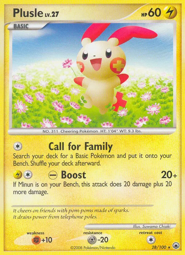 Plusle card image