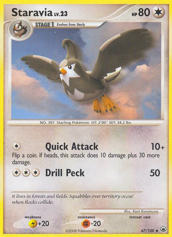 Staravia card image