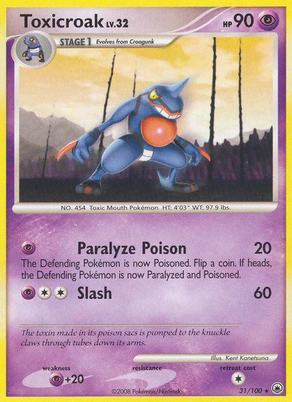Toxicroak card image