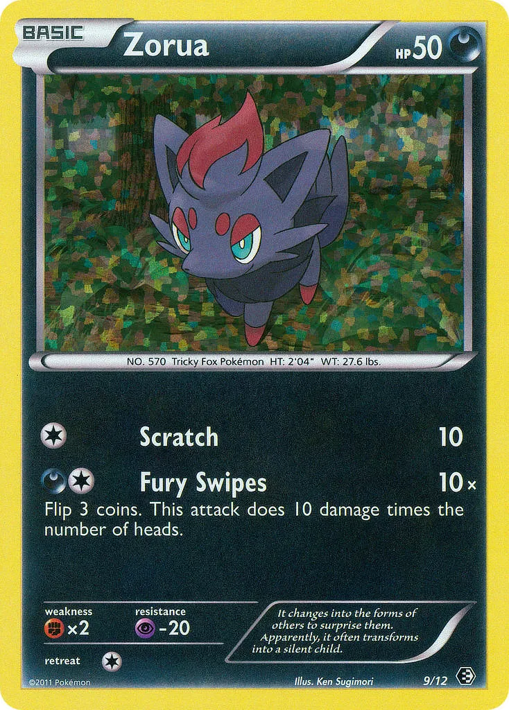Zorua #9 card image