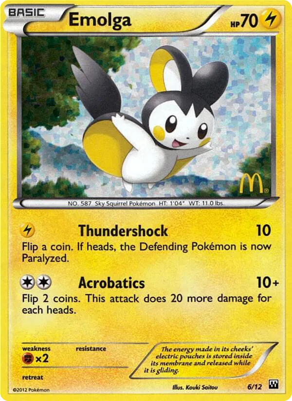 Emolga #6 card image
