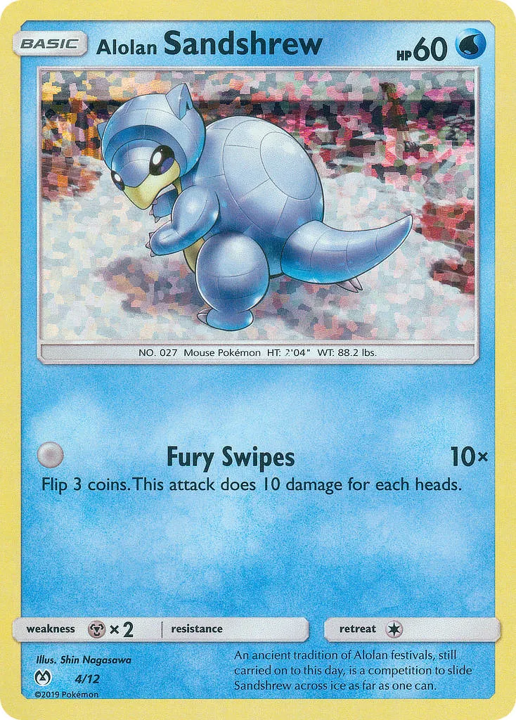 Alolan Sandshrew card image