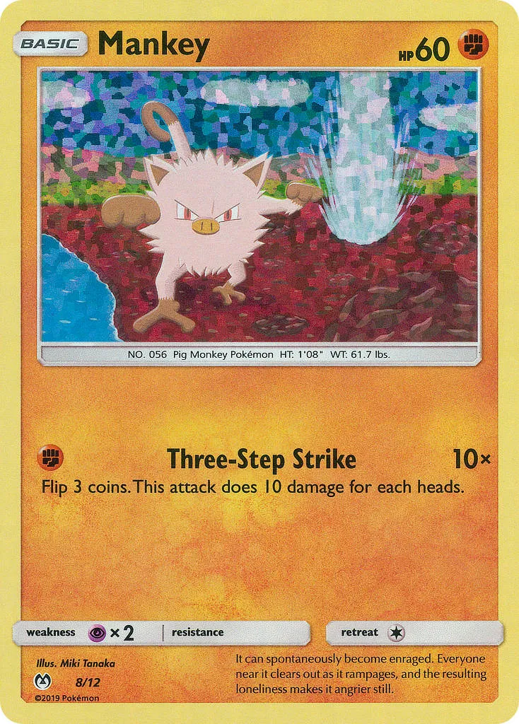 Mankey card image