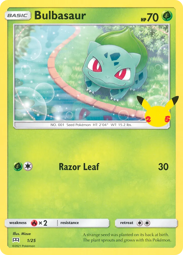 Bulbasaur #1 card image
