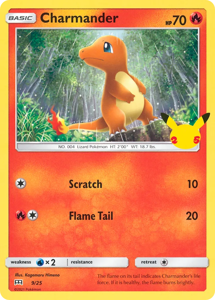 Charmander #9 card image