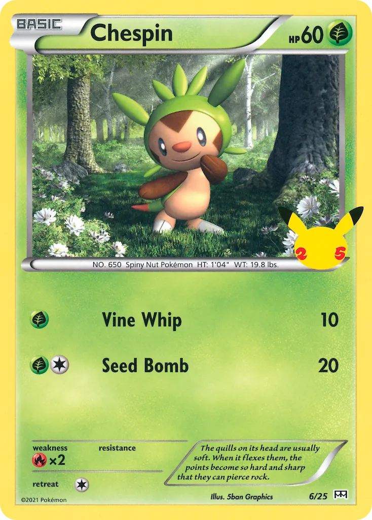 Chespin card image