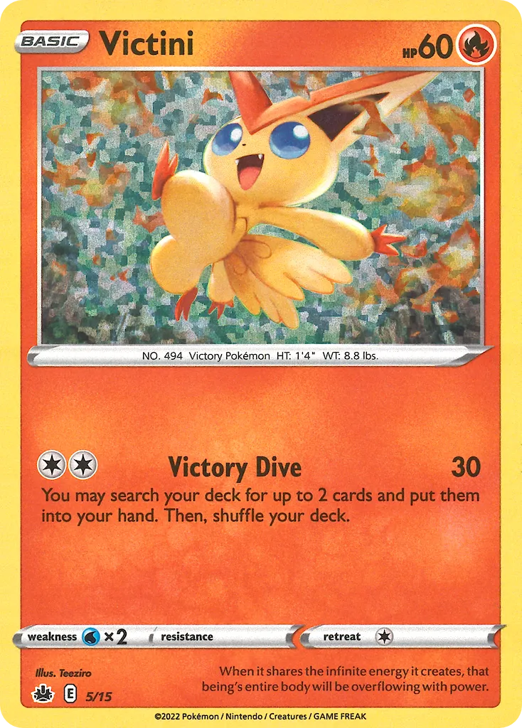 Victini #5 card image