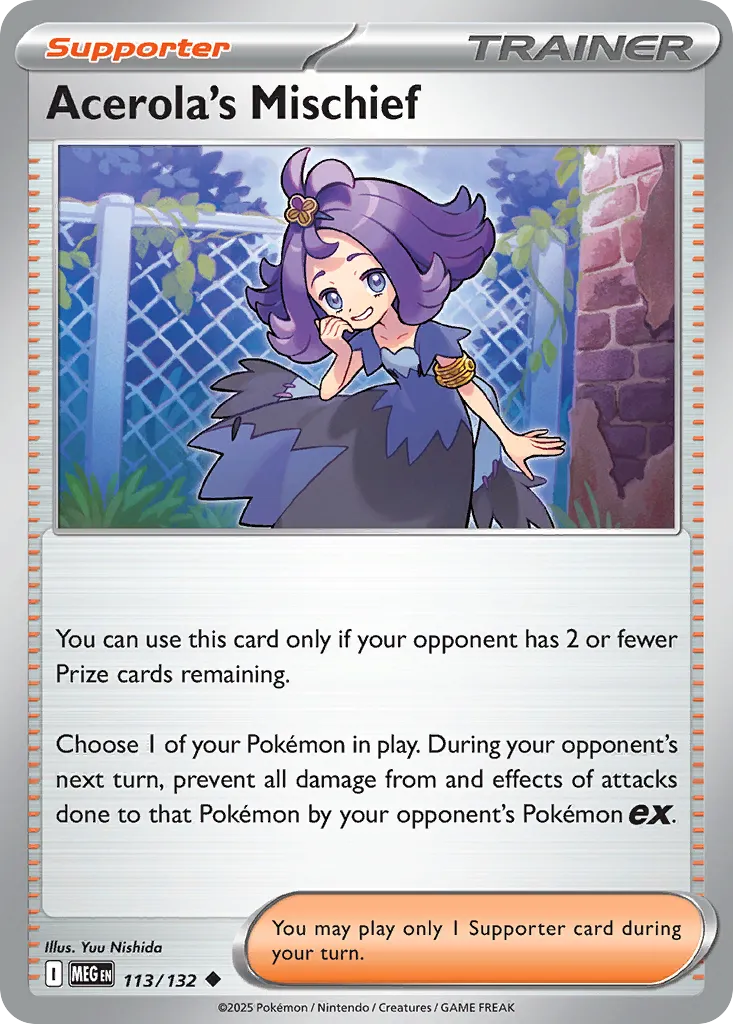 Acerola's Mischief card image