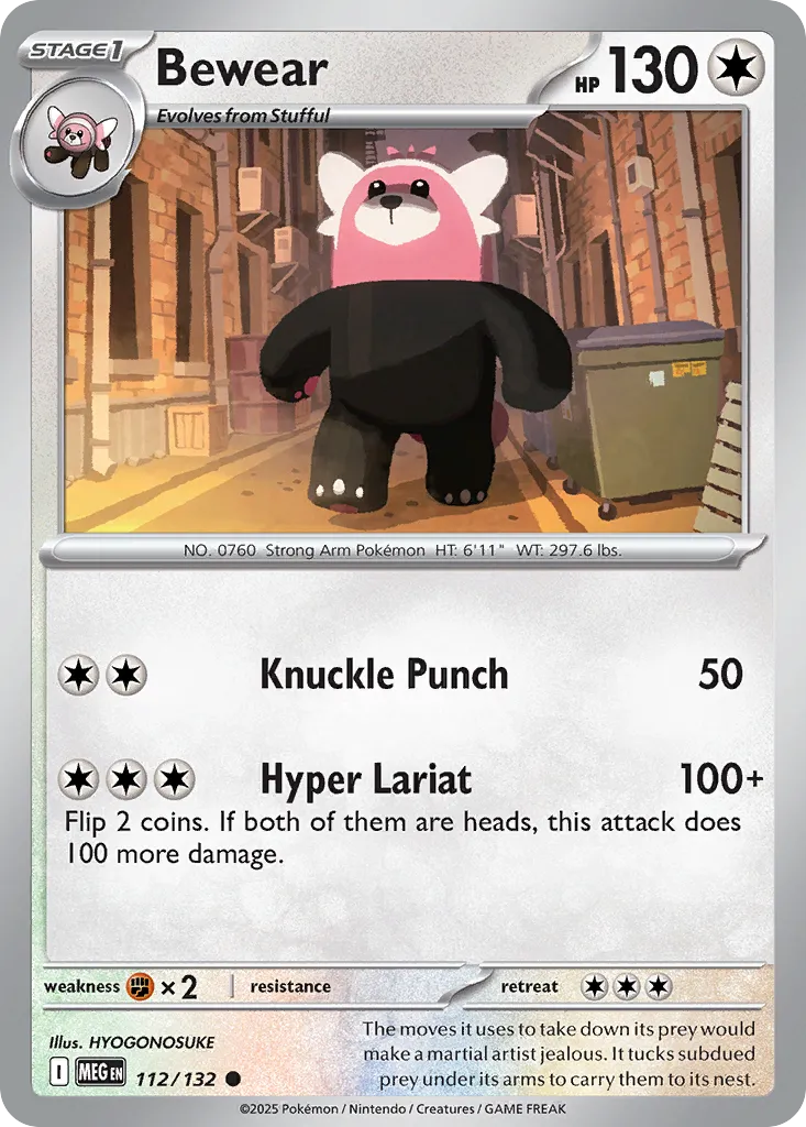 Bewear card image