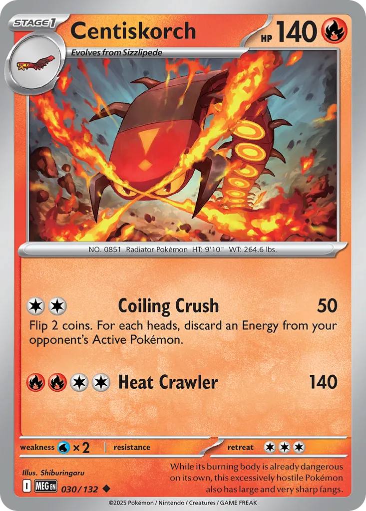 Centiskorch card image