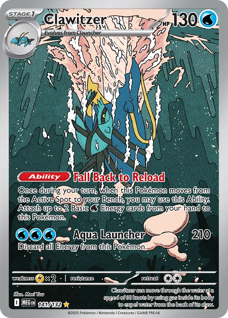 Clawitzer card image