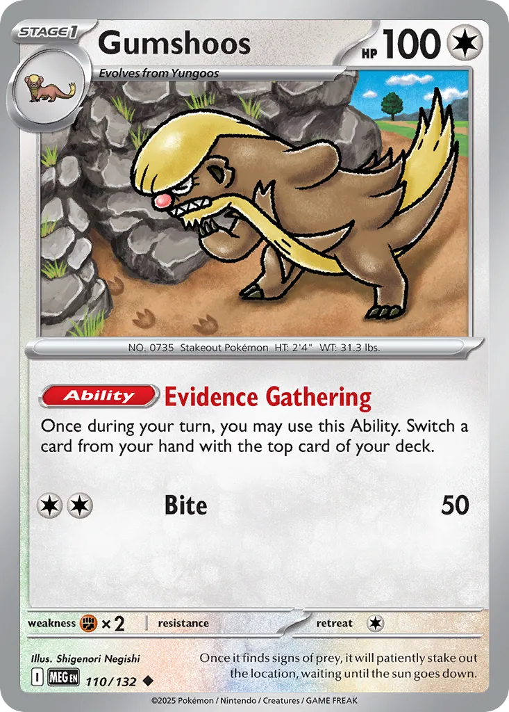Gumshoos card image