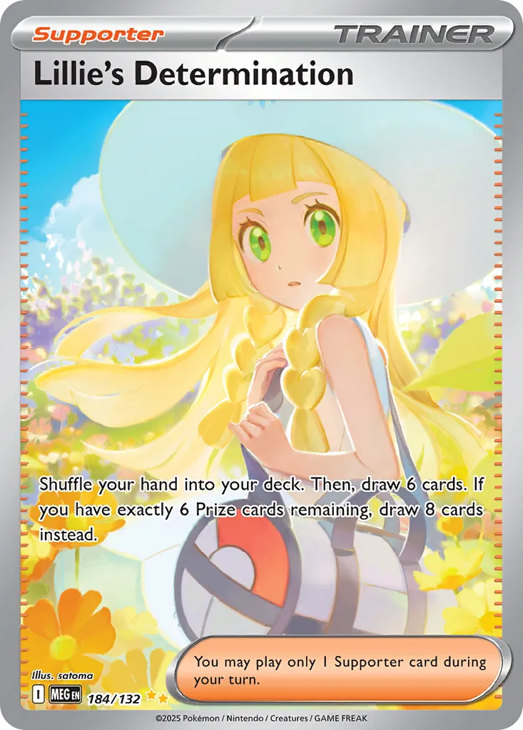 Lillie's Determination #184 card image