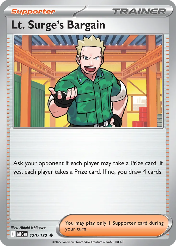 Lt. Surge's Bargain card image