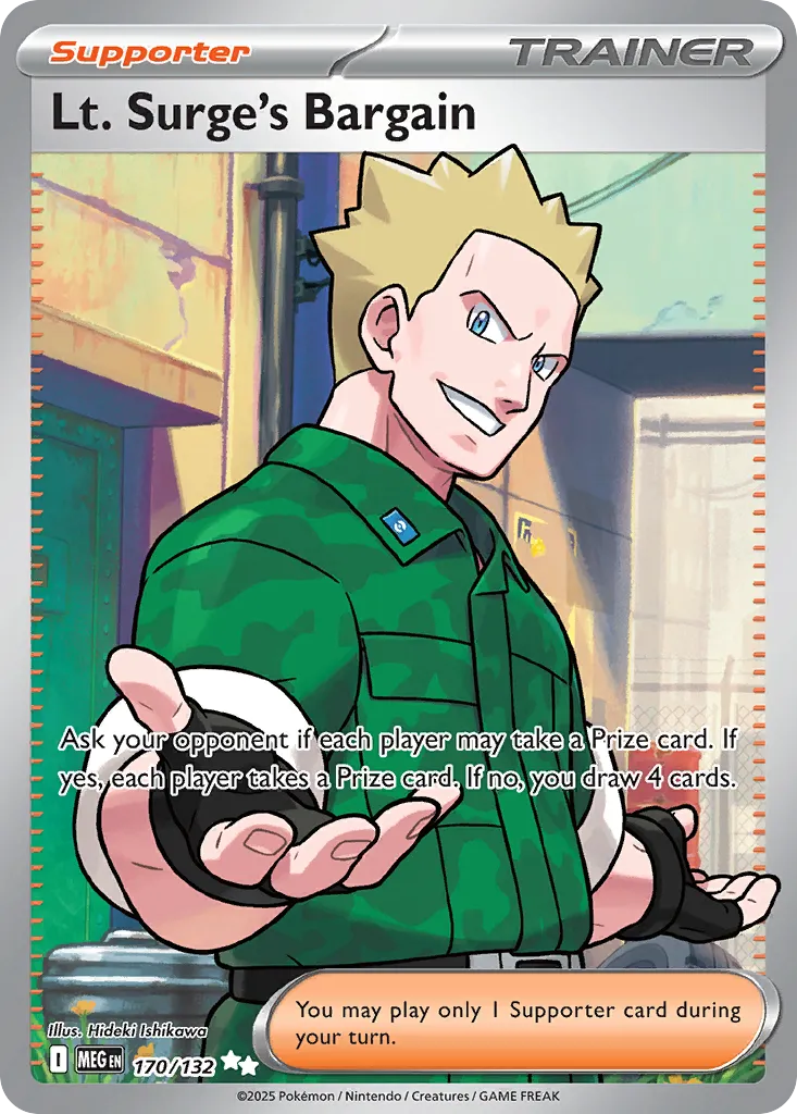 Lt. Surge's Bargain card image
