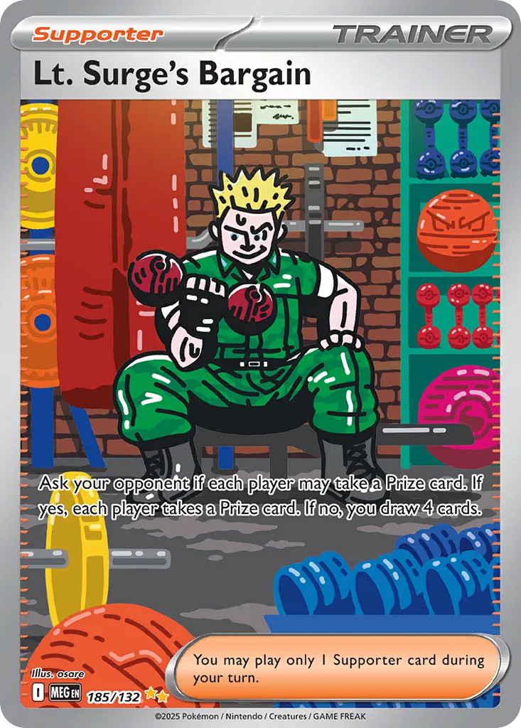 Lt. Surge's Bargain card image