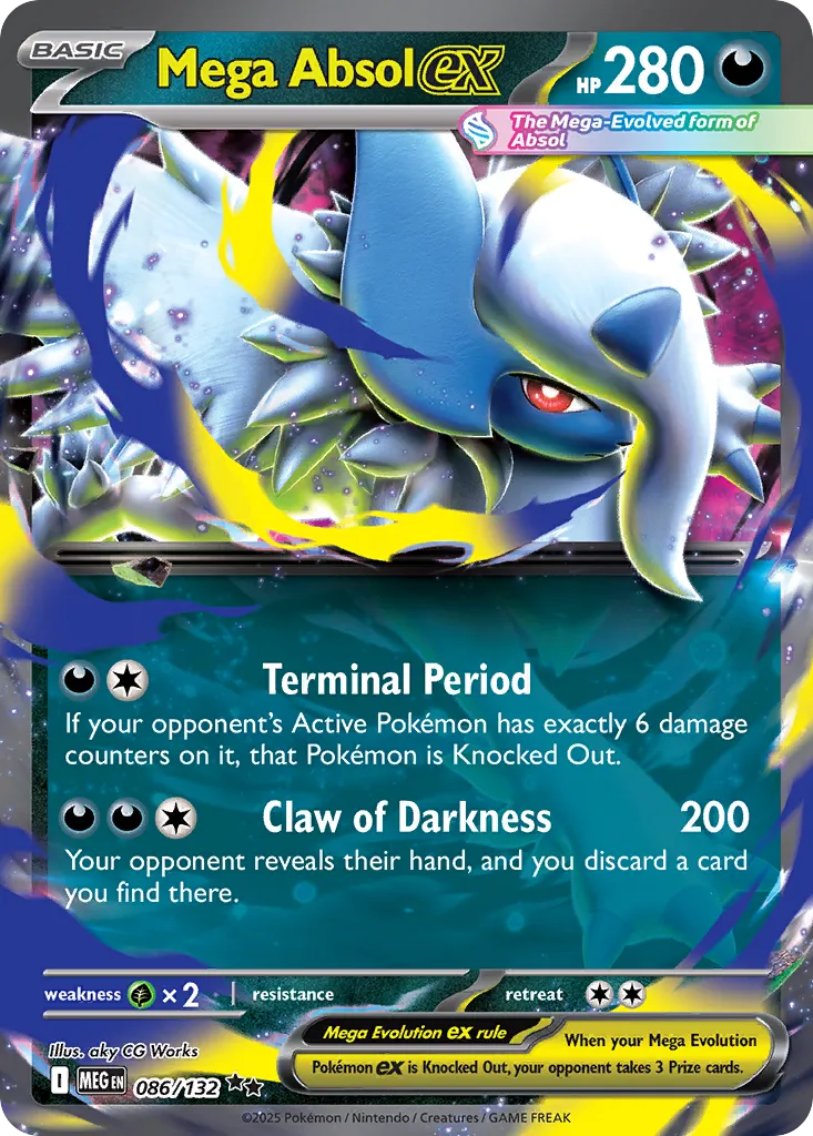 Mega Absol ex card image